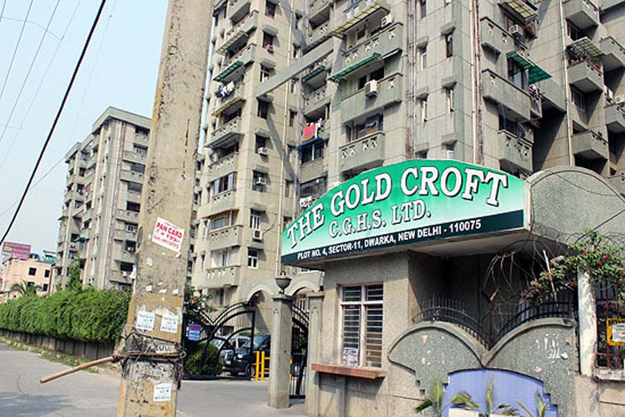 Sector 11, plot 4, Gold Croft Apartment